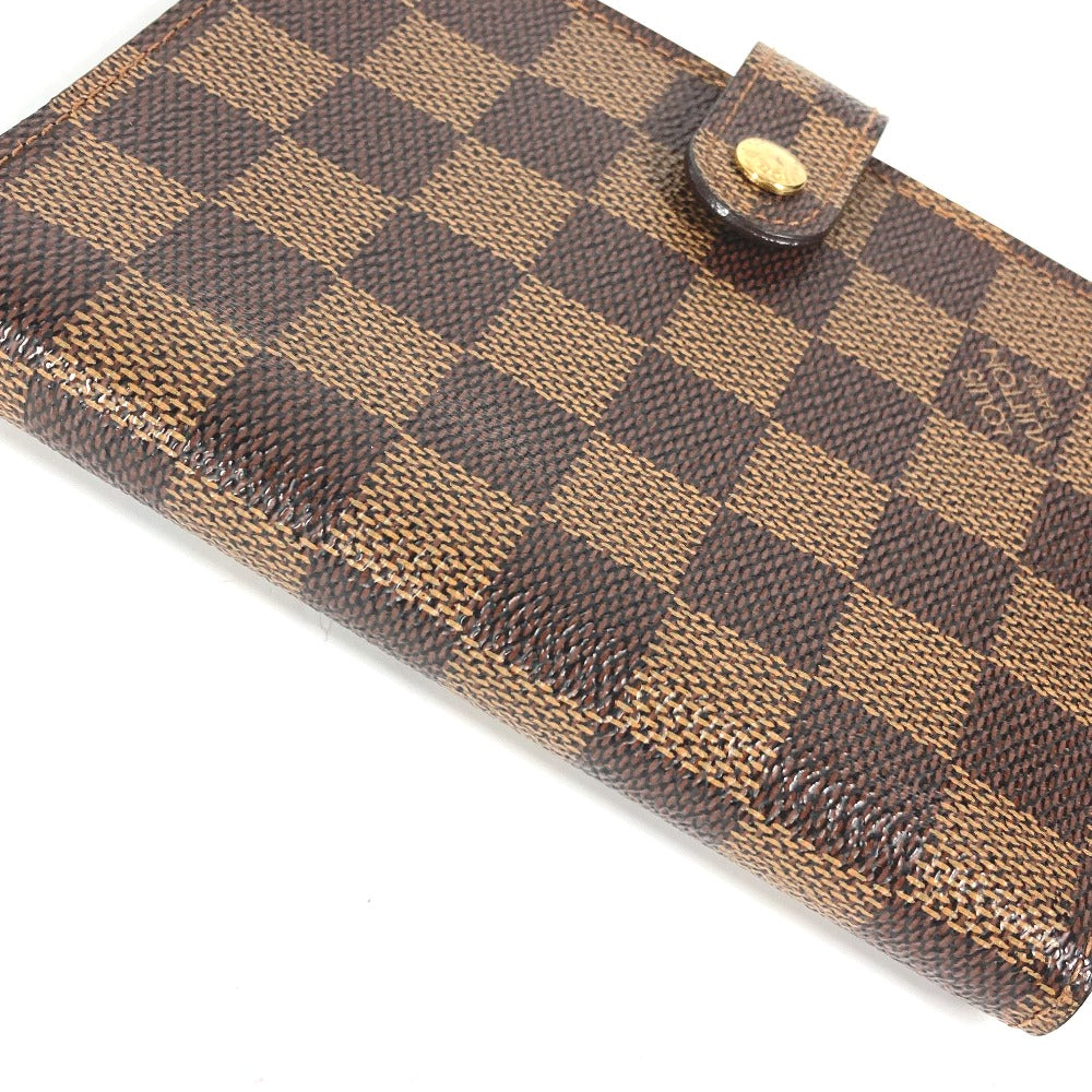 LOUIS VUITTON Notebook cover R20700 Damier canvas Brown Damier Agenda PM