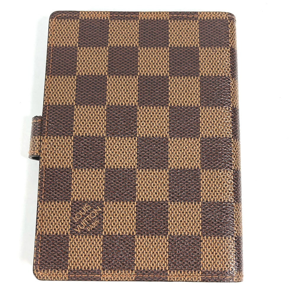 LOUIS VUITTON Notebook cover R20700 Damier canvas Brown Damier Agenda PM