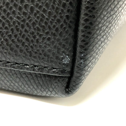 COACH Tote Bag 72114G   leather black Mercedes benz metropolitan mens Used Authentic