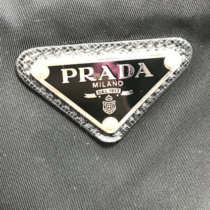 PRADA Shoulder Bag 2VH053 Nylon / leather black Triangle logo