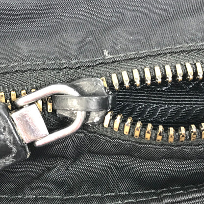 PRADA Shoulder Bag 2VH053 Nylon / leather black Triangle logo