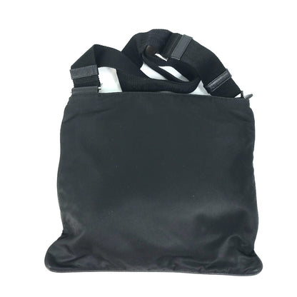 PRADA Shoulder Bag 2VH053 Nylon / leather black Triangle logo