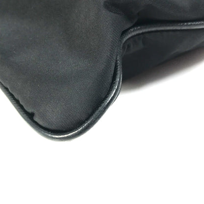 PRADA Shoulder Bag 2VH053 Nylon / leather black Triangle logo