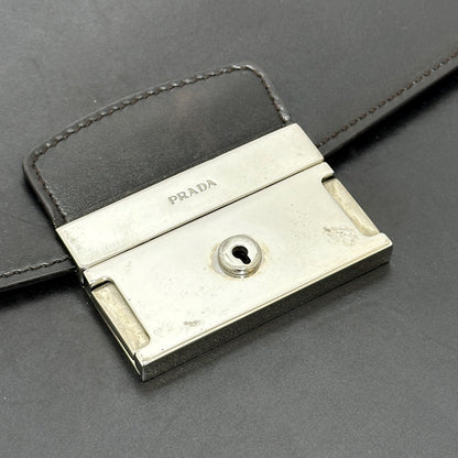 PRADA Business bag VR0006 leather black