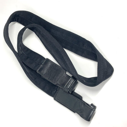 PRADA Boston Duffel bag Nylon black Triangle logo plate