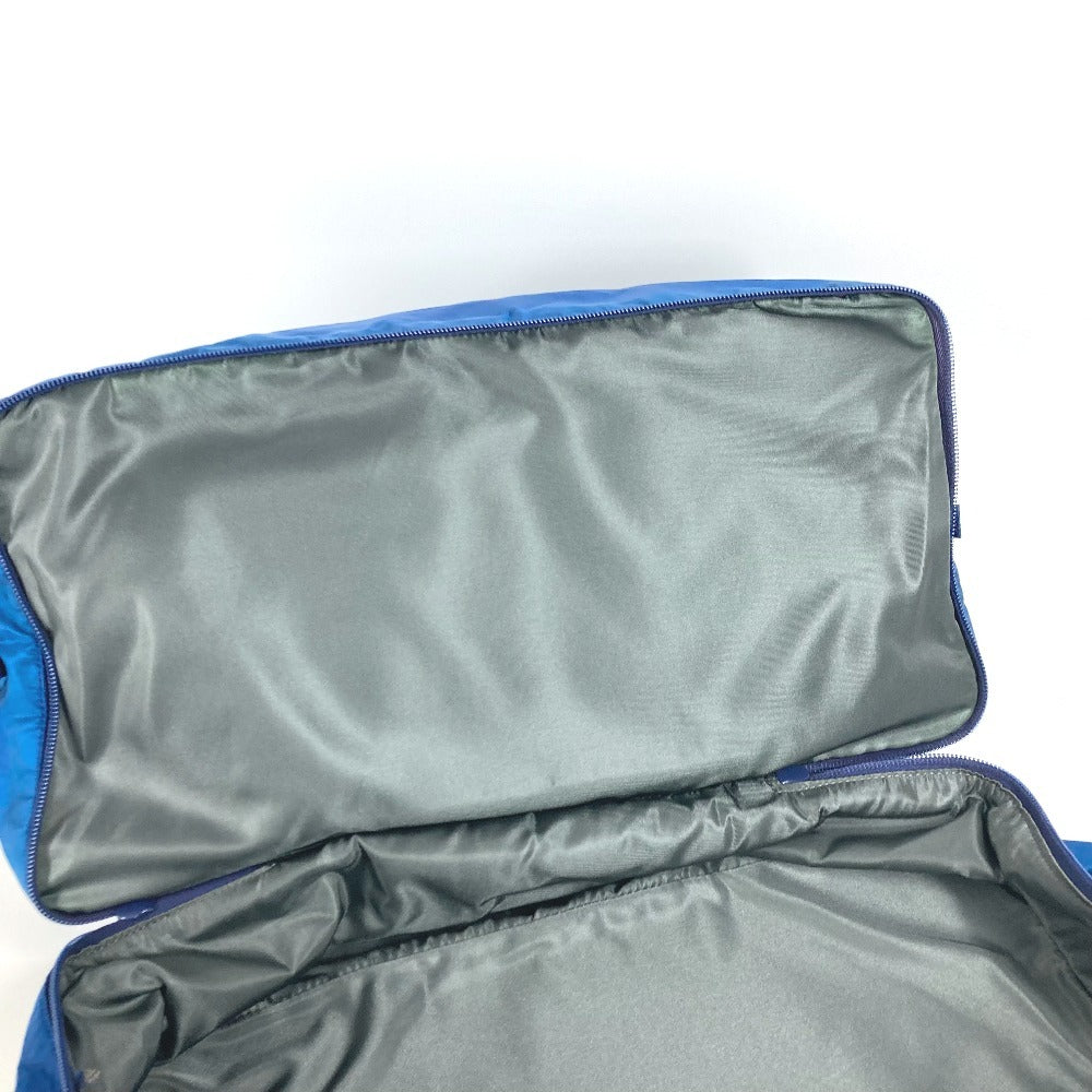 PRADA Boston Duffel bag V300 Nylon blue Sports logo
