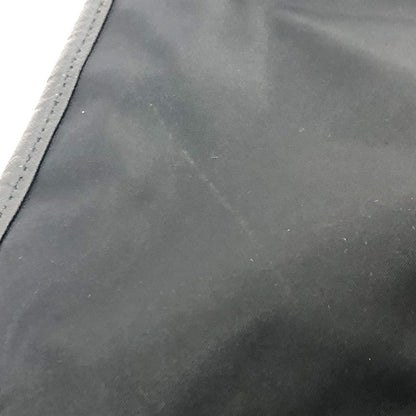 PRADA Shoulder Bag Ｖ166 Nylon / leather black