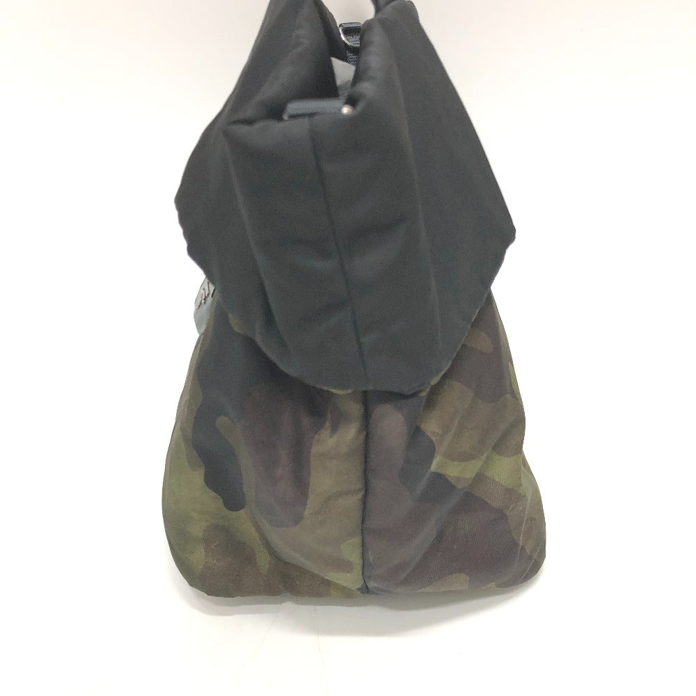 PRADA Handbag  B1959V Nylon green camouflage