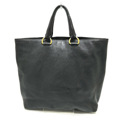PRADA Tote Bag BN2522 leather black logo