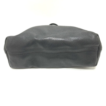 PRADA Tote Bag BN2522 leather black logo