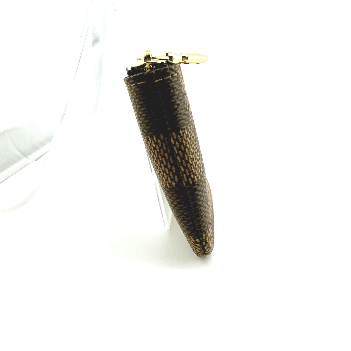 LOUIS VUITTON Key case Key holder  N62658 Damier canvas Brown Damier Pochette Cre