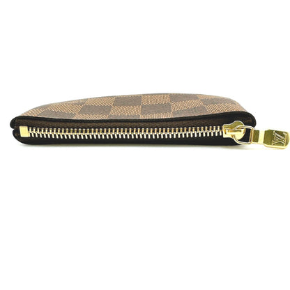 LOUIS VUITTON Key case Key holder  N62658 Damier canvas Brown Damier Pochette Cre