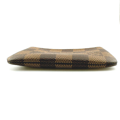 LOUIS VUITTON Key case Key holder  N62658 Damier canvas Brown Damier Pochette Cre