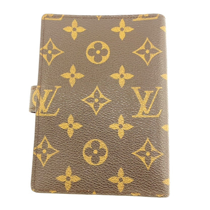 LOUIS VUITTON Notebook cover R20005 Monogram canvas Brown Monogram Agenda PM