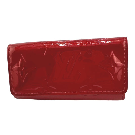 LOUIS VUITTON Key case Key holder  M91976 Monogram Vernis Pomdamul Vernis Multicles4