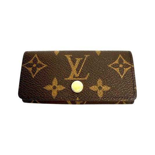 LOUIS VUITTON Key case Key holder  M69517 Monogram canvas Brown Monogram Multicles4