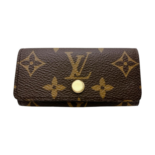 LOUIS VUITTON Key case Key holder  M69517 Monogram canvas Brown Monogram Multicles4
