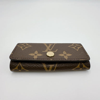 LOUIS VUITTON Key case Key holder  M69517 Monogram canvas Brown Monogram Multicles4
