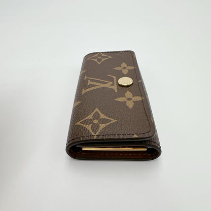 LOUIS VUITTON Key case Key holder  M69517 Monogram canvas Brown Monogram Multicles4