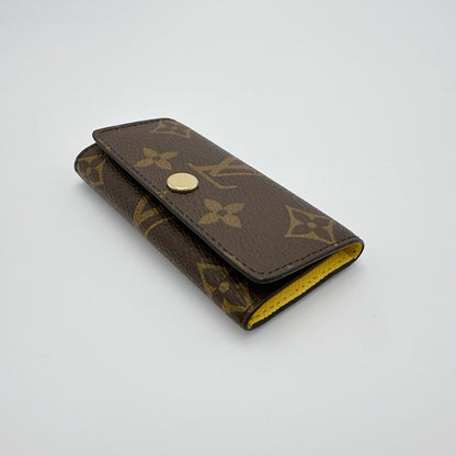 LOUIS VUITTON Key case Key holder  M81938 Monogram canvas Brown Monogram Multicles4