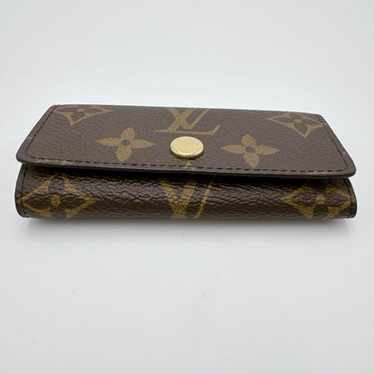 LOUIS VUITTON Key case Key holder  M81938 Monogram canvas Brown Monogram Multicles4