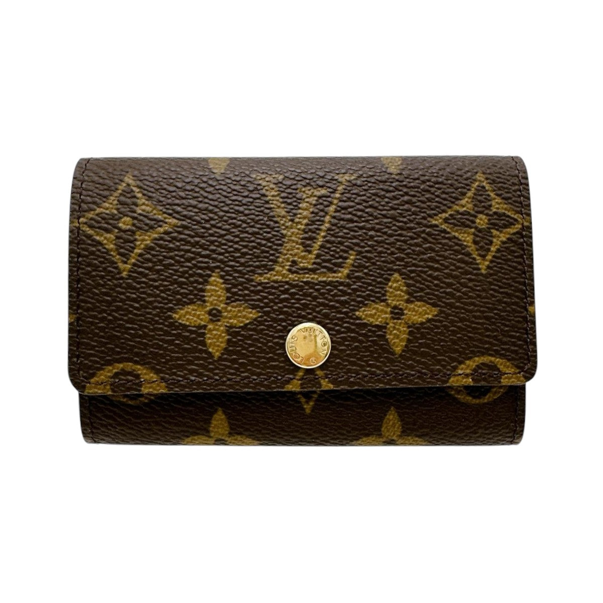 LOUIS VUITTON Key case Key holder  M62630 Monogram canvas Brown Monogram Multicles6