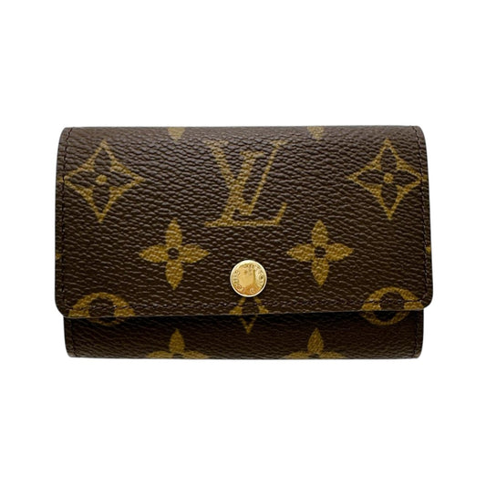 LOUIS VUITTON Key case Key holder  M62630 Monogram canvas Brown Monogram Multicles6