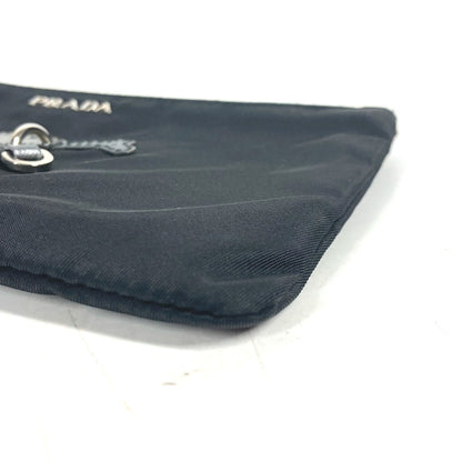 PRADA Pouch 2M1214 Nylon black Makeup pouch Cosmetics Pouch Skull skull
