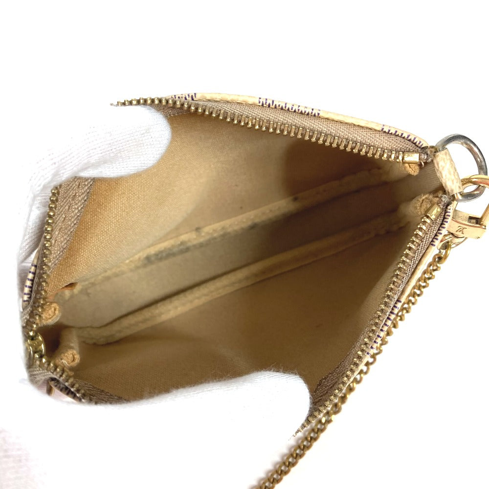 LOUIS VUITTON Handbag N58010 Damier Azur Canvas white Damier Azur Mini Pochette Accessoires Women Used Authentic