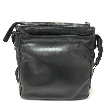 PRADA Shoulder Bag 2VH022 leather black Messenger