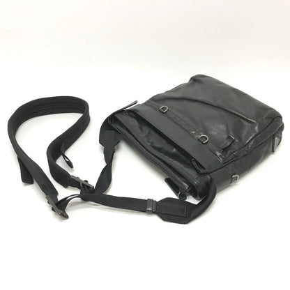 PRADA Shoulder Bag 2VH022 leather black Messenger
