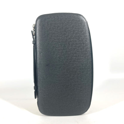 LOUIS VUITTON Long Wallet Purse M30652 Taiga Leather black Taiga Organizer Atoll