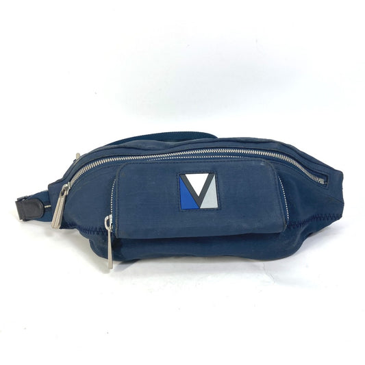 LOUIS VUITTON Sling bag M80706 Nylon canvas blue LV cup Mizenu