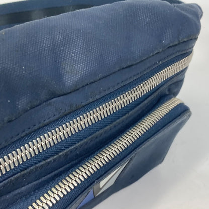 LOUIS VUITTON Sling bag M80706 Nylon canvas blue LV cup Mizenu