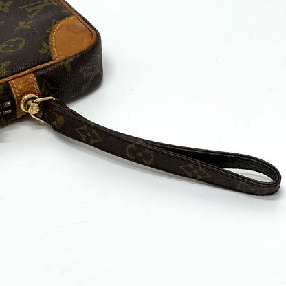 LOUIS VUITTON business bag M51827 Monogram canvas Brown Marly Dragonne PM
