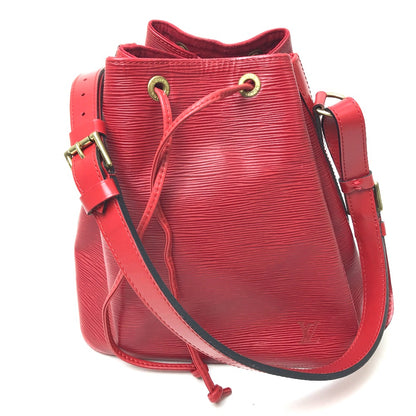 LOUIS VUITTON Shoulder Bag M44107 Epi Leather Red Epi Petit Noe
