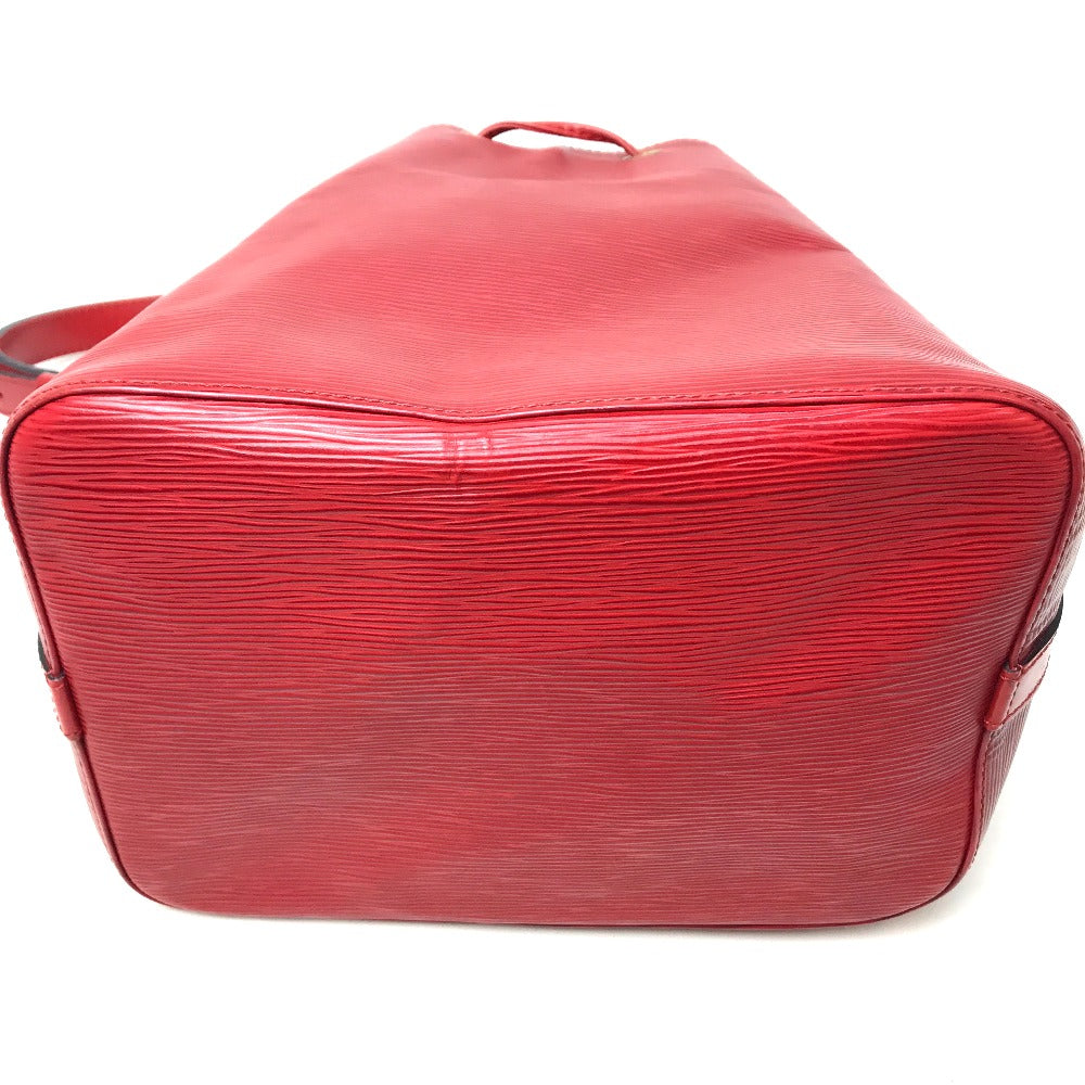 LOUIS VUITTON Shoulder Bag M44107 Epi Leather Red Epi Petit Noe Women Used Authentic