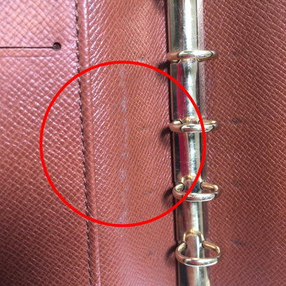 LOUIS VUITTON Notebook cover R20005 Monogram canvas Brown Monogram Agenda PM