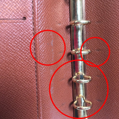 LOUIS VUITTON Notebook cover R20005 Monogram canvas Brown Monogram Agenda PM