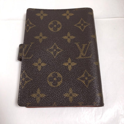 LOUIS VUITTON Notebook cover R20005 Monogram canvas Brown Monogram Agenda PM