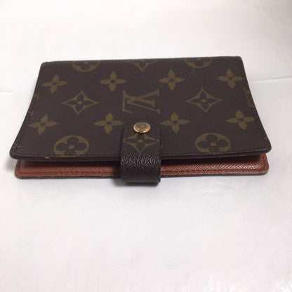 LOUIS VUITTON Notebook cover R20005 Monogram canvas Brown Monogram Agenda PM