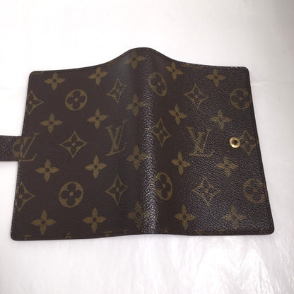 LOUIS VUITTON Notebook cover R20005 Monogram canvas Brown Monogram Agenda PM