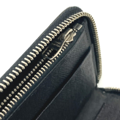 LOUIS VUITTON Long Wallet Purse N63095 Damier Grafitto Canvas black Zippy Wallet Vertical