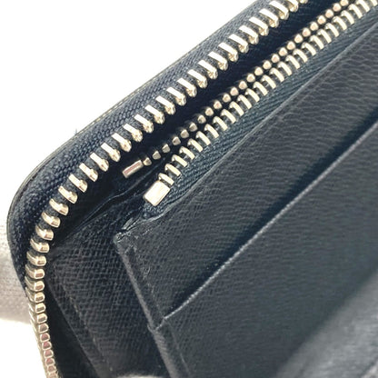 LOUIS VUITTON Long Wallet Purse N63095 Damier Grafitto Canvas black Zippy Wallet Vertical