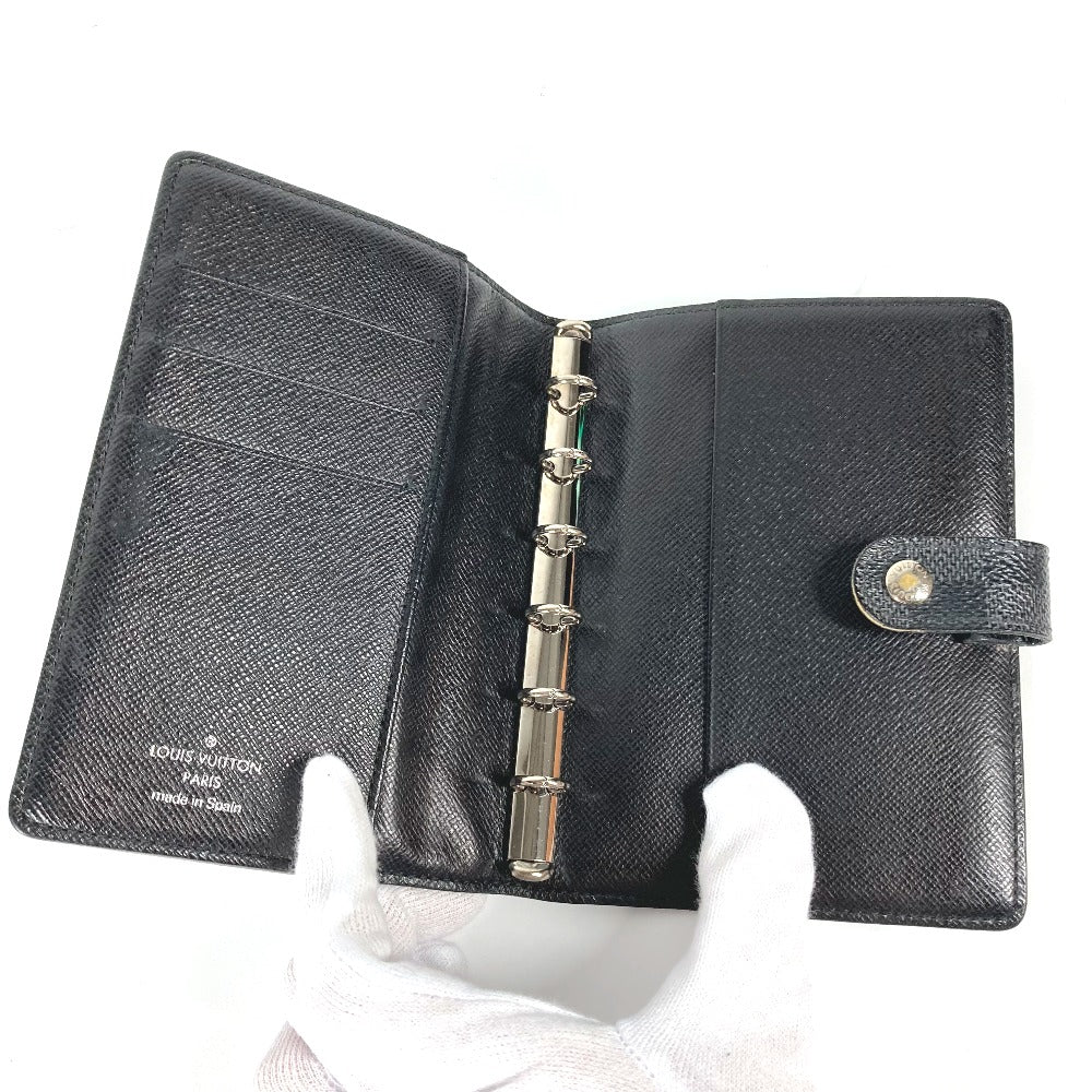 LOUIS VUITTON Notebook cover R21130 Damier Grafitto Canvas black Damier Grafitte Illustre Agenda PM