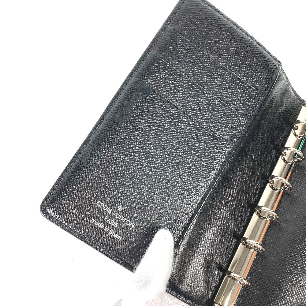 LOUIS VUITTON Notebook cover R21130 Damier Grafitto Canvas black Damier Grafitte Illustre Agenda PM