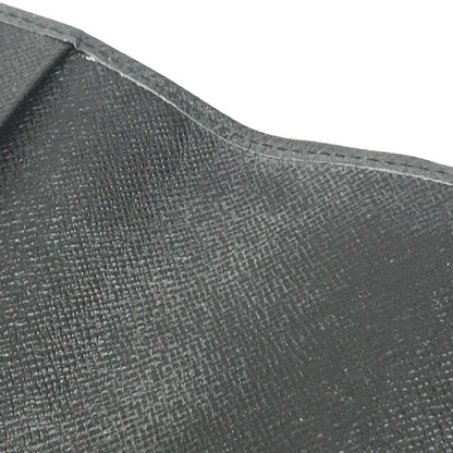 LOUIS VUITTON Note cover R20409 Taiga Leather black Taiga Agenda Bureau