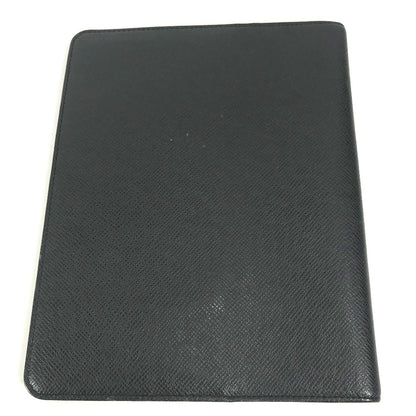 LOUIS VUITTON Note cover R20409 Taiga Leather black Taiga Agenda Bureau
