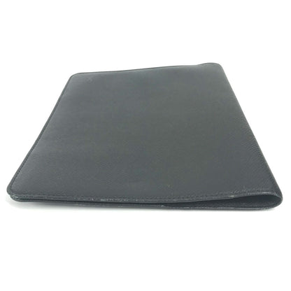 LOUIS VUITTON Note cover R20409 Taiga Leather black Taiga Agenda Bureau