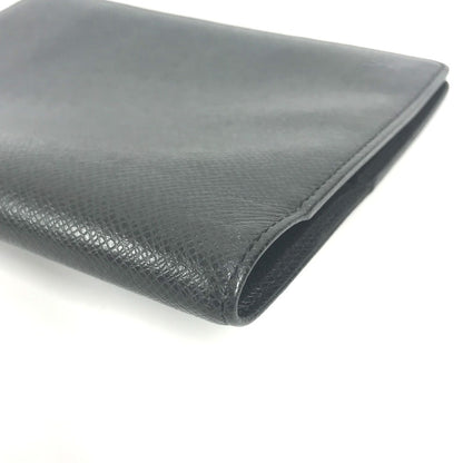 LOUIS VUITTON Note cover R20409 Taiga Leather black Taiga Agenda Bureau